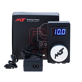 Блок питания Mustang Tattoo Power Box Practic Черный Муар PBP1